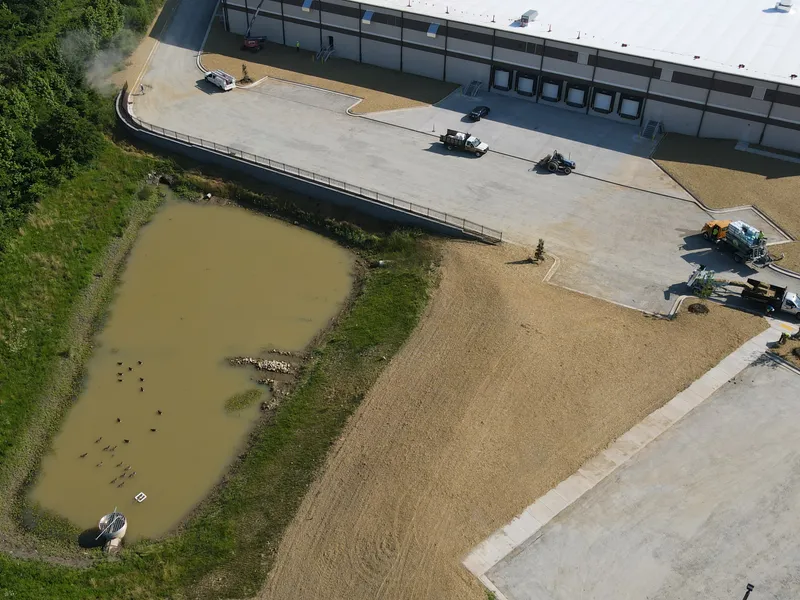 commercial grading project