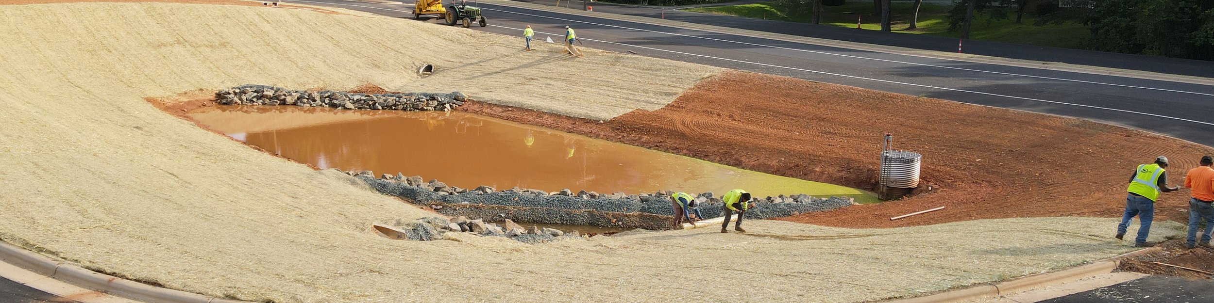 site graded