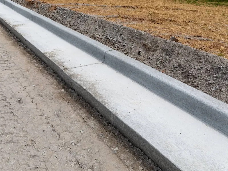 commercial concrete project