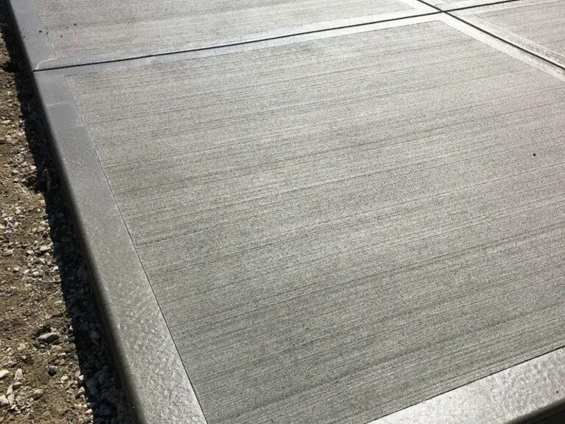 concrete slab installation