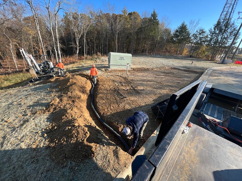 drainage installation